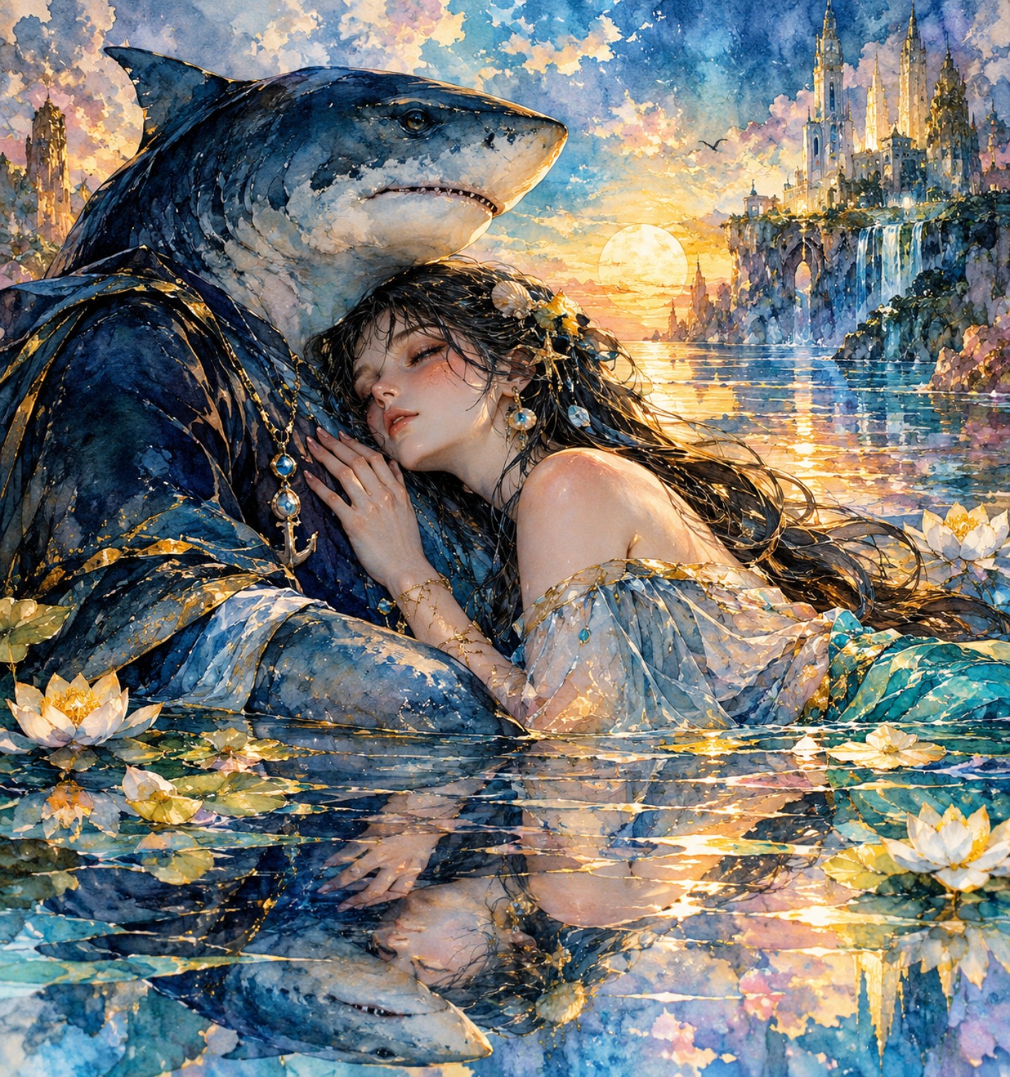THE GUARDIAN OF THE GOLDEN WATERS by Minblue