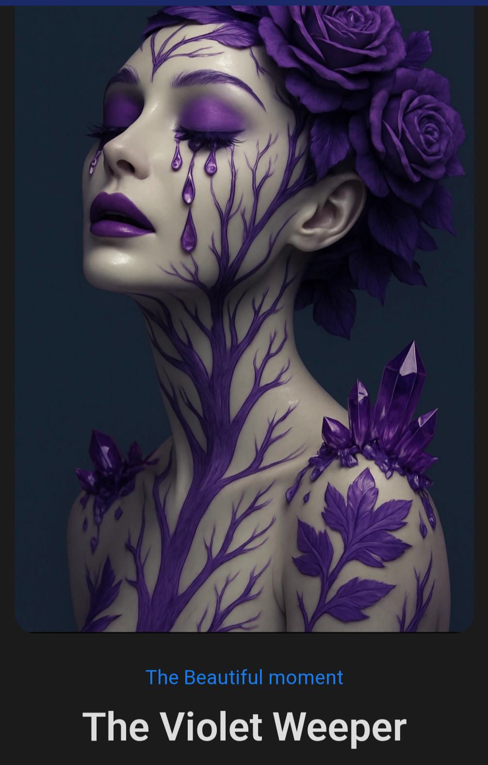 THE VIOLET WEEPER by Minblue